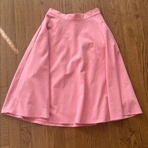 Pink Xsmall Modlcoth Pink A-Line Skirt